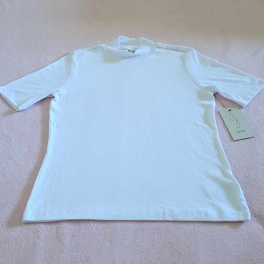 Joie Mock Turtleneck🐢 Ribbed  Top - NWT - Picture 9 of 10